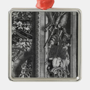 De tapijten van de seizoenen, de grens, de Gobelin Metalen Ornament