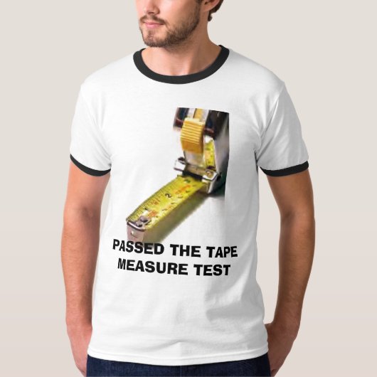 DE TAPMEETTEST IS GEDAAN T-SHIRT (Voorkant)