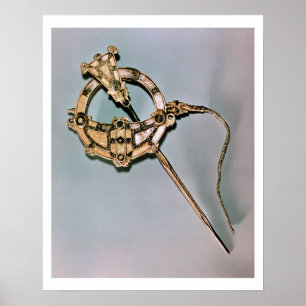 De Tara Brooch uit Bettystown, County Meath (ca Poster
