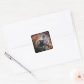 De Tarantula Nebula | JWST Vierkante Sticker (Envelop)
