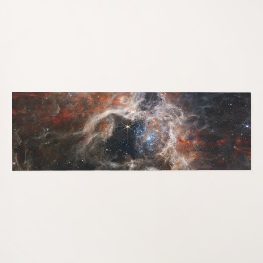 De Tarantula Nebula | NIRCam | JWST Yogamat (Achterkant (horizontaal))
