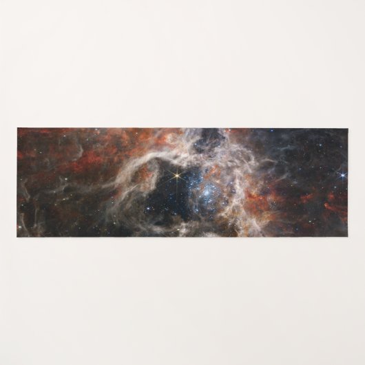 De Tarantula Nebula | NIRCam | JWST Yogamat (Voorkant (horizontaal))