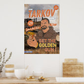 De Tarkov Tales 01 Ontsnapping uit Tarkov Reshal Poster (Keuken)