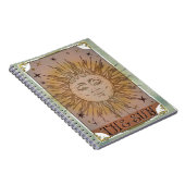 De Tarot Card Celestial Art van de zon Notitieboek (Rechterzijde)