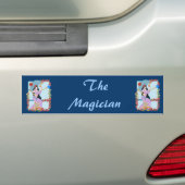 De Tarot-Magiciër Bumpersticker (Op auto)