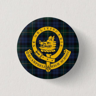 De Tartan Logo badge Ronde Button 3,2 Cm