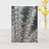 De Tarwe van de winter Kaart (Gele Bloem)