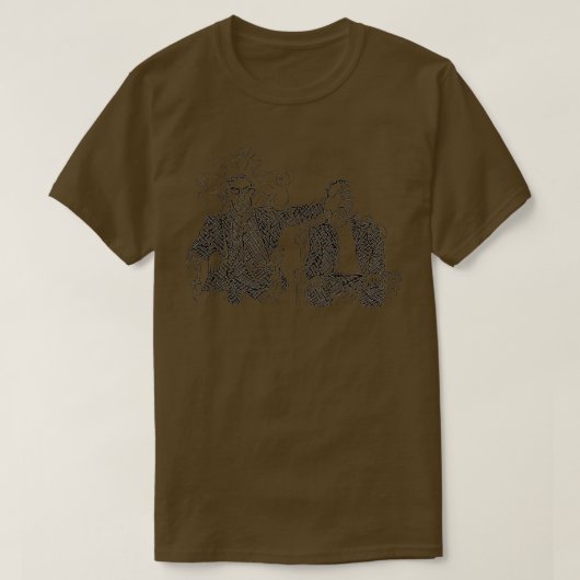 de taskmaster en de assistent t-shirt (Design voorkant)