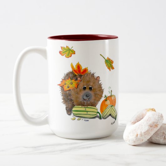 DE Tasse automne Igel (Avec donut)
