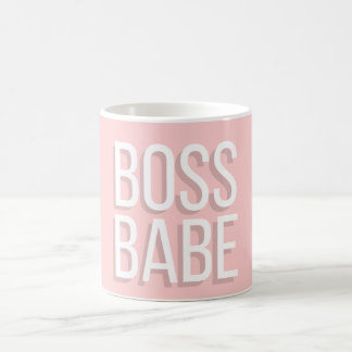 De tasse de PATRON de BÉBÉ de féministe rose assez