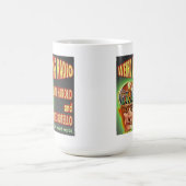 De tasse étrange de logo de radio de nouvelles (Centre)