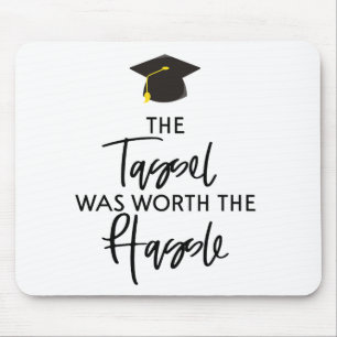 De Tassel was het beste cadeau van het Afstuderen  Muismat
