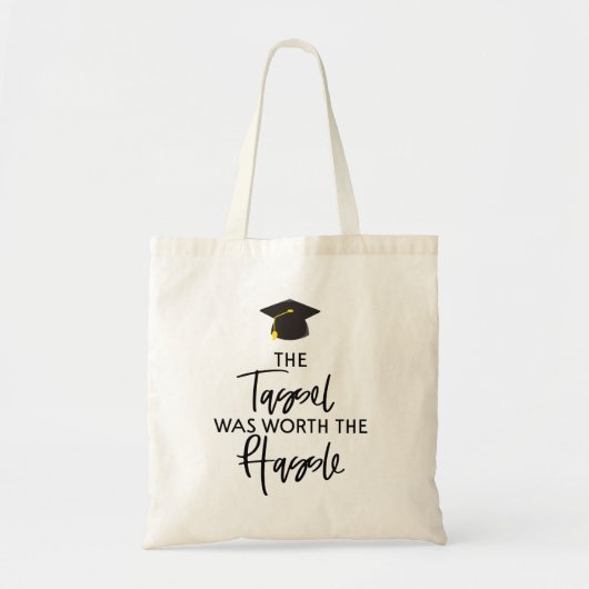 De Tassel was het beste cadeau van het Afstuderen Tote Bag (Voorkant)