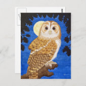 De Tawny Owl Briefkaart (Voorkant / Achterkant)