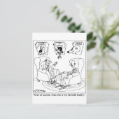 De Taxidermist en de IRS-accountant Briefkaart (Staand voorkant)