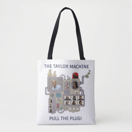 De Taylor Machine Draagtas (Voorkant)