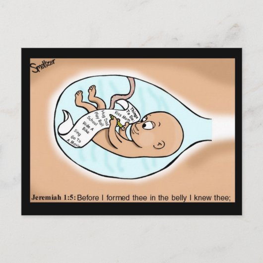 De te doen lijst briefkaart (Voorkant)