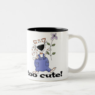 De te Leuke Kat van het Kat Tweekleurige Koffiemok