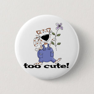 De te Leuke T-shirts en de Giften van de Kat van h Ronde Button 5,7 Cm