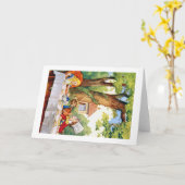 DE TEA PARTIJ VAN DE MAD HATTER KAART (Gele Bloem)