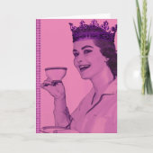 De Tea Queen, Moederdag Kaart (Voorkant)