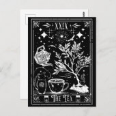 De Tea Tarot Kaart (Voorkant / Achterkant)