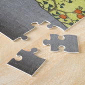 De Teahouse met het Uitzicht van de berg Fuji bij Legpuzzel (Zijkant)