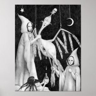 De Tear Collector van Christiane Cegavske Poster