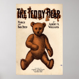 De Teddy Bear Poster