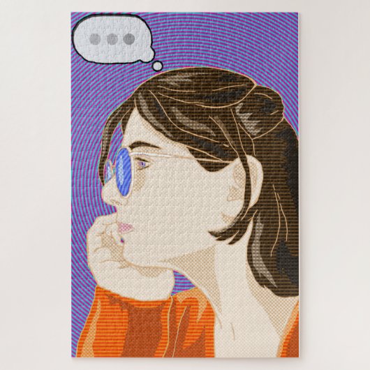 De Teen Thinker-puzzel Legpuzzel (Verticaal)