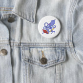 De Teken Calamari Ronde Button 5,7 Cm (In situ)