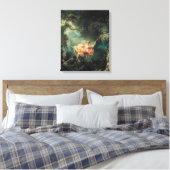 De tekening canvas afdruk (Insitu (Slaapkamer))