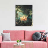 De tekening canvas afdruk (Insitu (Woonkamer))