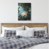 De tekening canvas afdruk (Insitu (Slaapkamer))