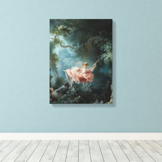 De tekening canvas afdruk (Insitu (Houten vloer))