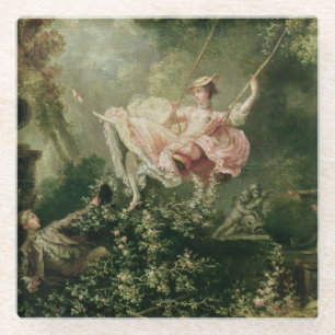 De tekening glazen onderzetter