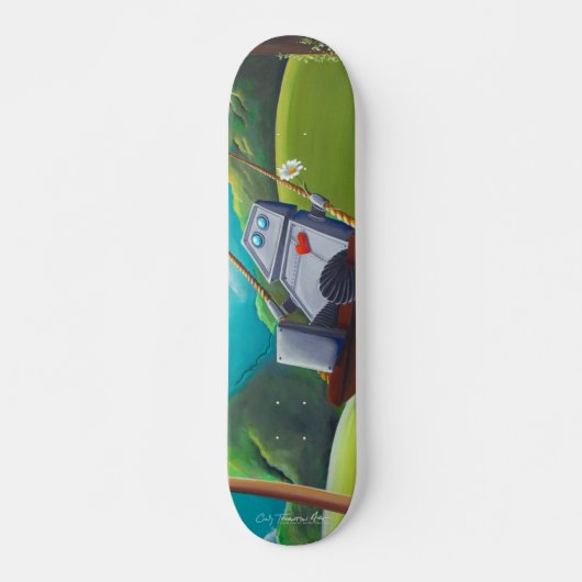 De tekening skateboard (Voorkant)