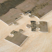 De tekening van het Zwarte Bean Legpuzzel (Zijkant)