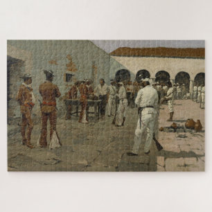 De tekening van het Zwarte Bean Legpuzzel