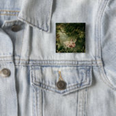 De tekening vierkante button 5,1 cm (In situ)