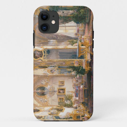De tekenkamer in Rococo II-stijl, met cupids Case-Mate iPhone Case (Achterkant)