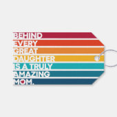 De tekst van de Uitdrukking van het Ontwerp van de Cadeaulabel (Voorkant (Horizontaal))