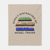 De Tekst van de verandering gemakkelijk vervormde  Fleece Deken (Voorkant)