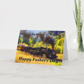 De Tekst van de verandering voegt de Vaderdag van  Kaart (Voorkant)