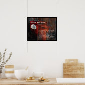 De tekst van het Heart van de Verklikkingstest Poster (Keuken)