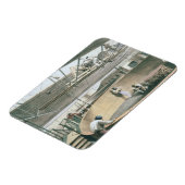 De telegraafkabel in de tanks van de twee magneet (Linkerzijde)