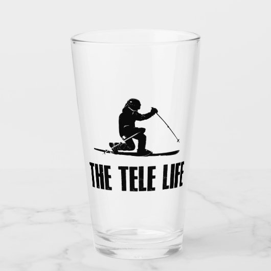De Telemark Ski Life Glas (Voorkant)