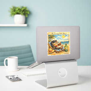 De temming van de feeks – Grappige zomer strand il Sticker