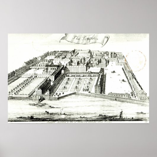 De tempel poster (Voorkant)