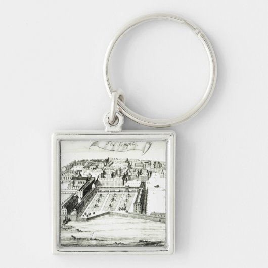 De tempel sleutelhanger (Voorkant)